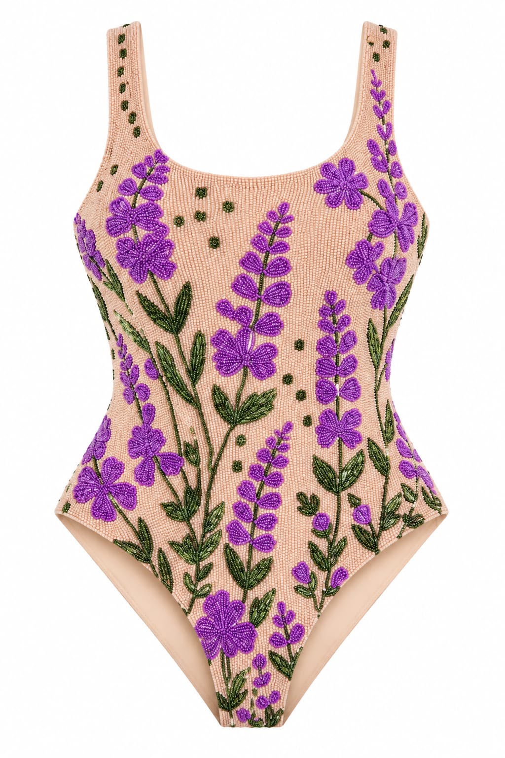 Floral Elegance Embroidered Bodysuit